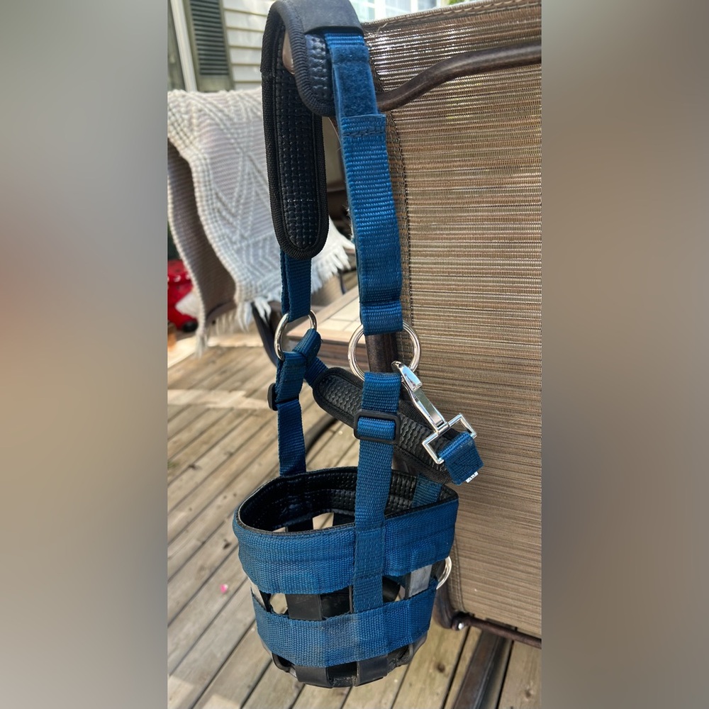 Small Pony Grazing Muzzle, only used once